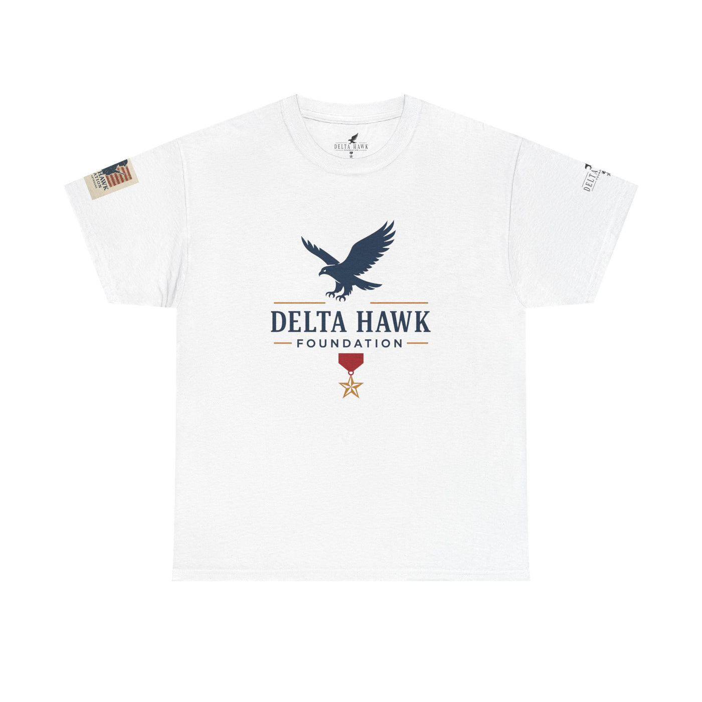 Patriotic Warrior Tee - Delta Hawk Foundation