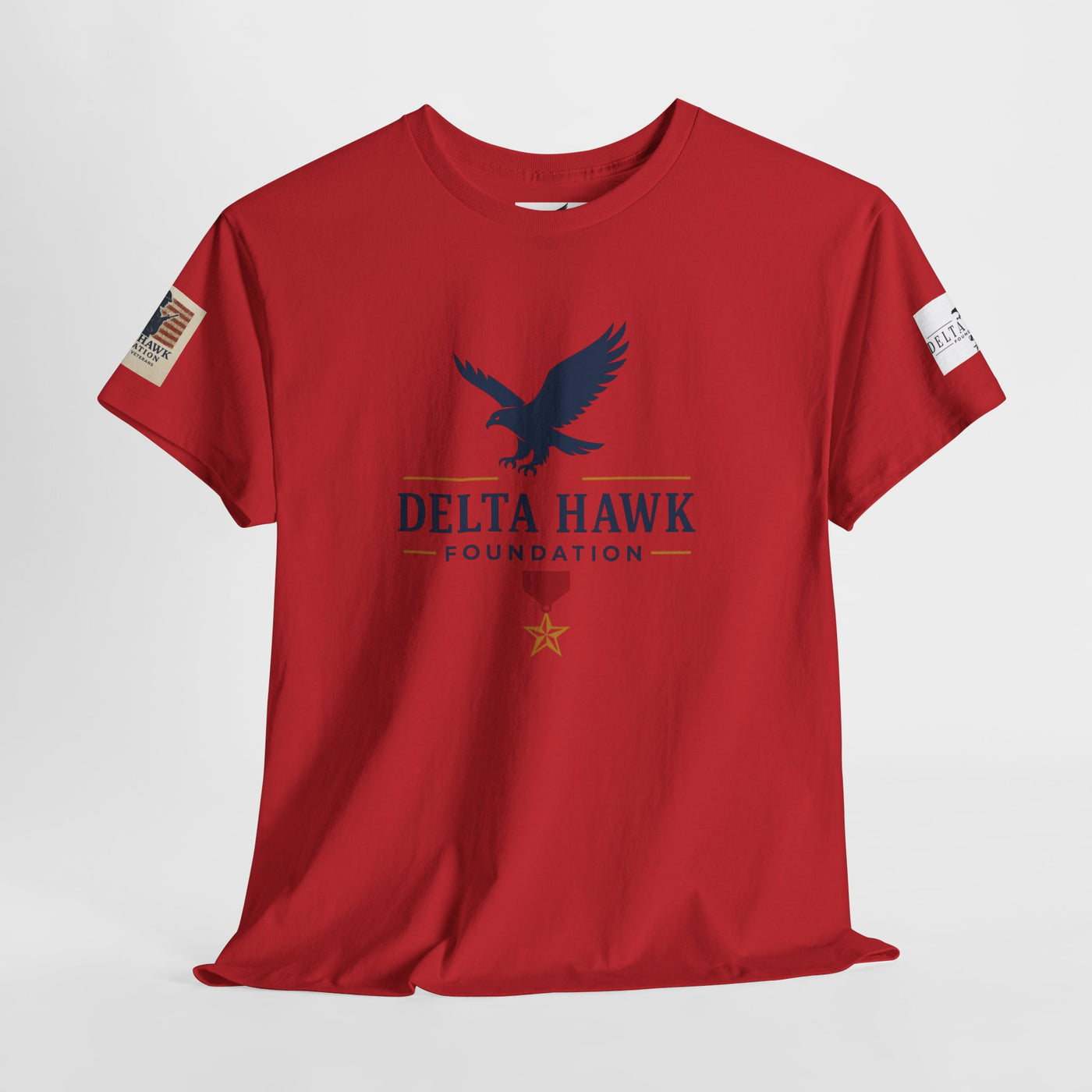 Patriotic Warrior Tee - Delta Hawk Foundation