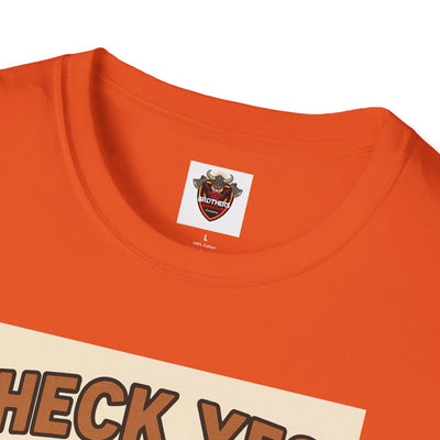 Heck Yes I Eat Ribs Unisex T-Shirt, Funny BBQ Shirt, Gift for Food Lovers, Raccoon Graphic Tee, Summer BBQ Attire