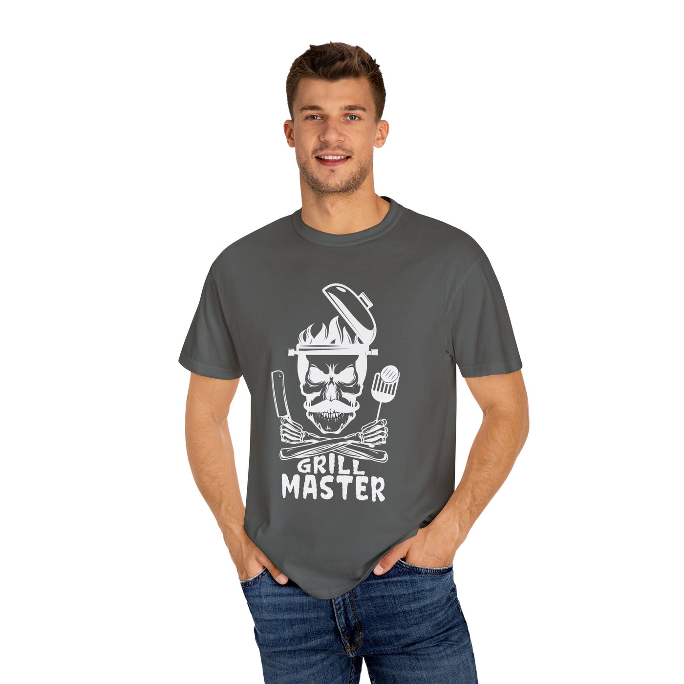Grill Master T-Shirt, Unisex BBQ Shirt, Dad Gift, Cookout Apparel, Summer Party Top, Outdoor Cooking Tee