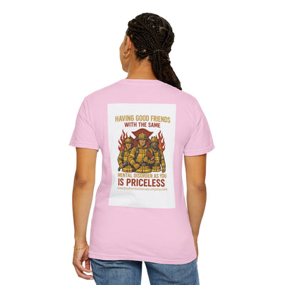 Firefighter Brotherhood T-Shirt | Gift for Firemen, Barbecue Apparel, Mental Health Awareness, Casual Wear, Unique Firefighter Gift
