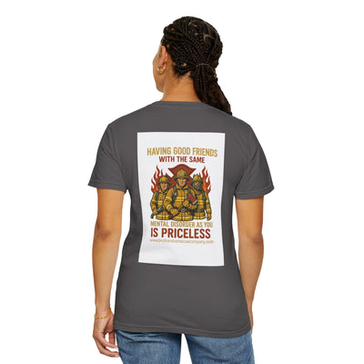 Firefighter Brotherhood T-Shirt | Gift for Firemen, Barbecue Apparel, Mental Health Awareness, Casual Wear, Unique Firefighter Gift