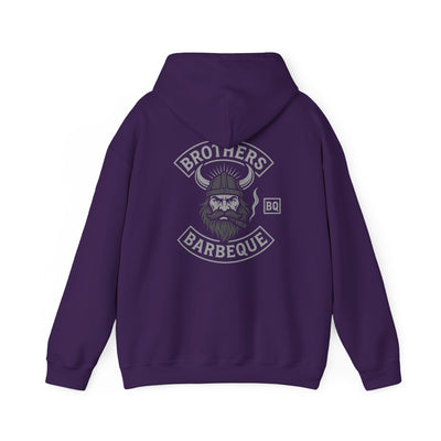 Freedom & Barbeque Unisex Heavy Blend™ Hooded Sweatshirt, Cozy Pullover, Gift for BBQ Lovers, Casual Wear, Freedom Theme, Outdoor Events