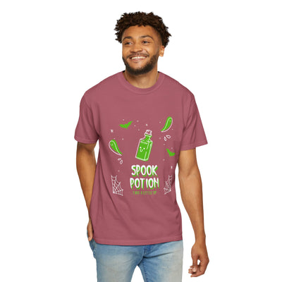 Spooky Potion Unisex T-Shirt - Halloween Tee, Funny Gift, Cute Fall Fashion, Ghosts, Trick-or-Treat, Casual Outfit