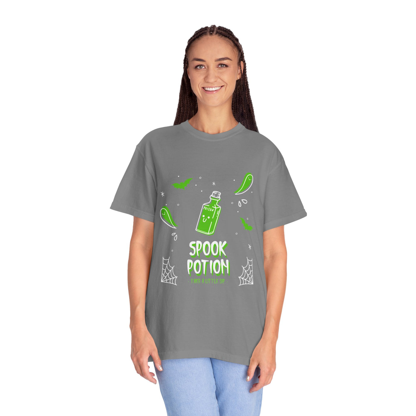 Spooky Potion Unisex T-Shirt - Halloween Tee, Funny Gift, Cute Fall Fashion, Ghosts, Trick-or-Treat, Casual Outfit