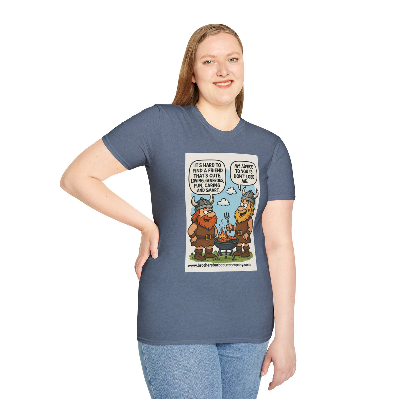 Funny Viking Quote Unisex T-Shirt, Humor Tee, Casual Wear, Gift for Friends, Unique Design, Versatile Style
