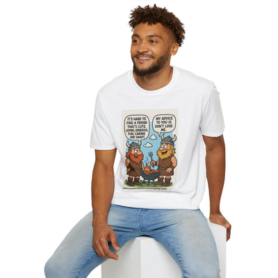 Funny Viking Quote Unisex T-Shirt, Humor Tee, Casual Wear, Gift for Friends, Unique Design, Versatile Style