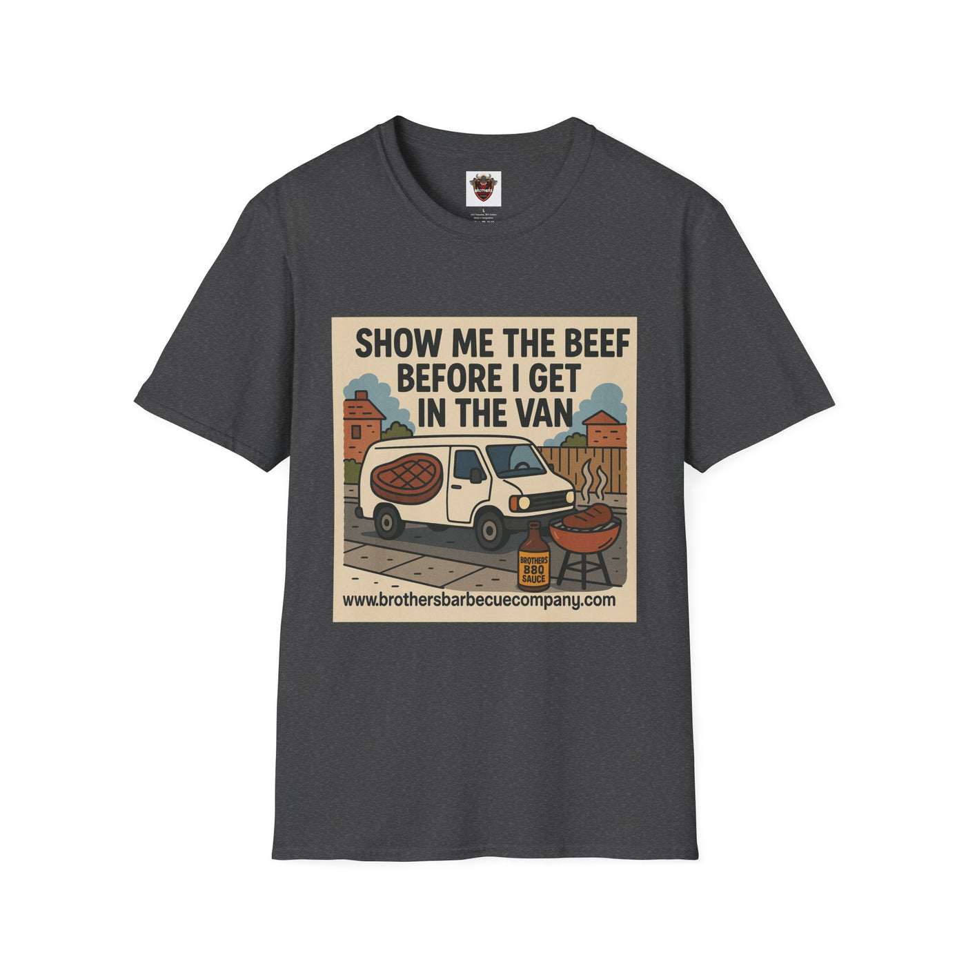 Funny BBQ Unisex T-Shirt - Show Me the Beef, Grilling Gift, Summer BBQ, Foodie Humor, Casual Wear