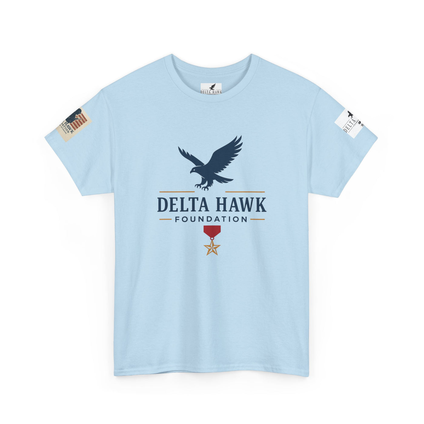 Patriotic Warrior Tee - Delta Hawk Foundation