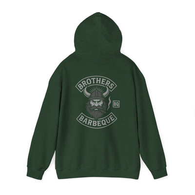 Freedom & Barbeque Unisex Heavy Blend™ Hooded Sweatshirt, Cozy Pullover, Gift for BBQ Lovers, Casual Wear, Freedom Theme, Outdoor Events