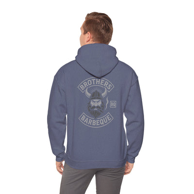 Freedom & Barbeque Unisex Heavy Blend™ Hooded Sweatshirt, Cozy Pullover, Gift for BBQ Lovers, Casual Wear, Freedom Theme, Outdoor Events