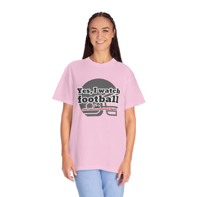 Football Fan T-Shirt, Unisex Casual Tee, Game Day Shirt, Sports Humor Top, Gift for Him or Her