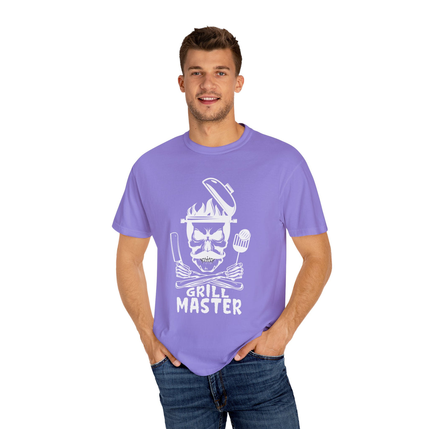 Grill Master T-Shirt, Unisex BBQ Shirt, Dad Gift, Cookout Apparel, Summer Party Top, Outdoor Cooking Tee