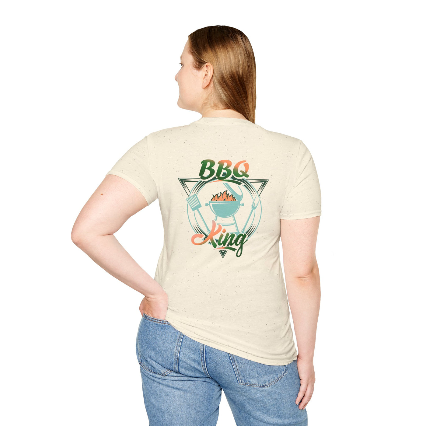 BBQ King Unisex Softstyle T-Shirt | Perfect Gift for Grilling Lovers | Summer BBQs, Father's Day, Casual Wear, Cookout Apparel, [...]