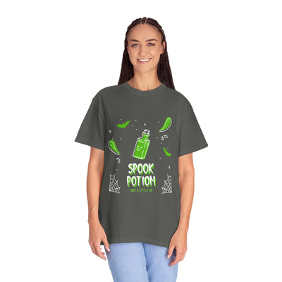 Spooky Potion Unisex T-Shirt - Halloween Tee, Funny Gift, Cute Fall Fashion, Ghosts, Trick-or-Treat, Casual Outfit