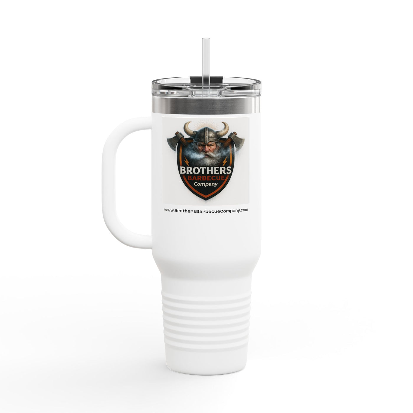 Grill Master Insulated Travel Mug, 40oz | Perfect Gift for BBQ Lovers, Outdoor Adventures, Summer Parties, Father's Day Gift, Road Trips