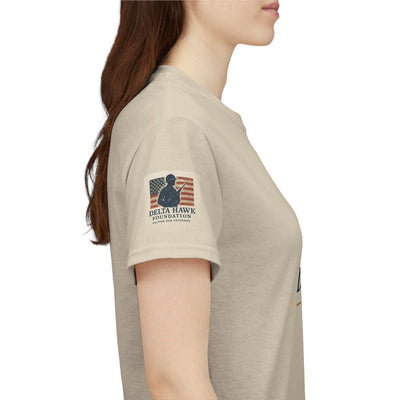 Patriotic Warrior Tee - Delta Hawk Foundation