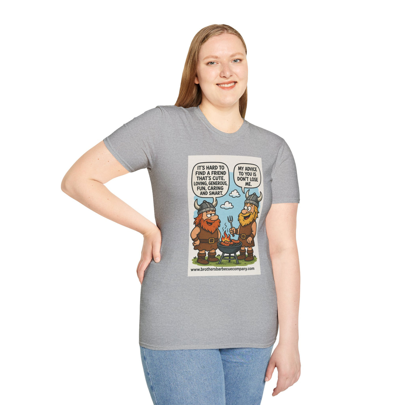 Funny Viking Quote Unisex T-Shirt, Humor Tee, Casual Wear, Gift for Friends, Unique Design, Versatile Style