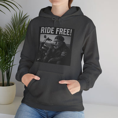 Ride Free! Unisex Heavy Blend Hooded Sweatshirt - Biker Style Hoodie, Motorcycle Apparel, Gift for Motorcycle Enthusiasts, Perfect for [...]