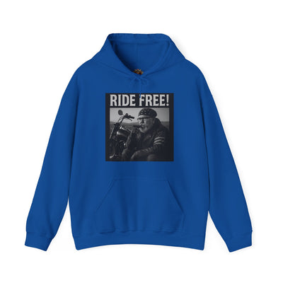 Ride Free! Unisex Heavy Blend Hooded Sweatshirt - Biker Style Hoodie, Motorcycle Apparel, Gift for Motorcycle Enthusiasts, Perfect for [...]