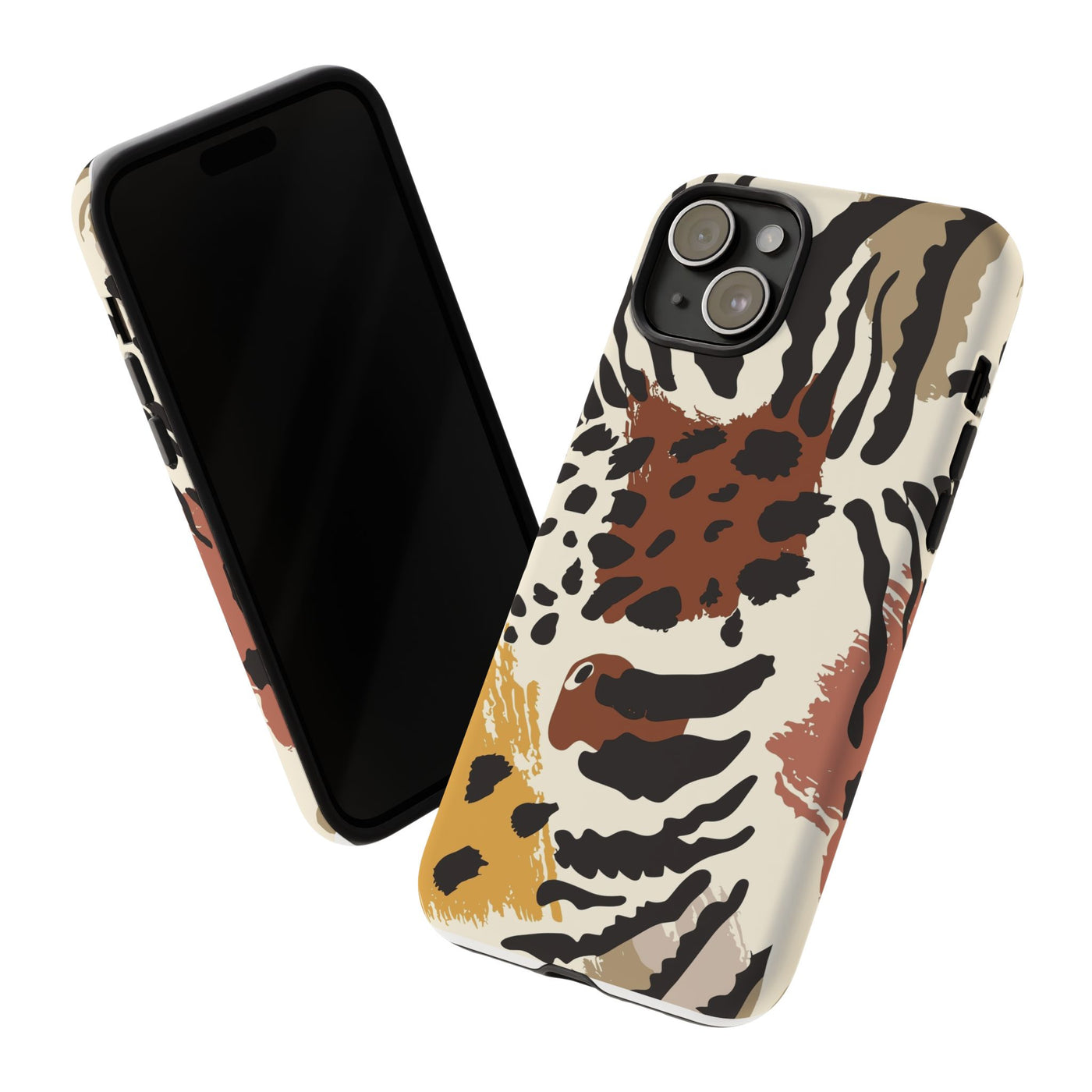 Tough Cases Phone Case with Bold Animal Print, Stylish Phone Cover, Protective Phone Shell, Trendy Gift for Her, iPhone Case, Artful [...]