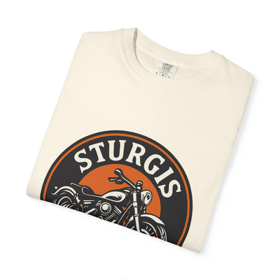 Sturgis Motorcycle Rally T-Shirt | Unisex Garment-Dyed Tee for Bikers, Casual Wear, Road Trip Adventures, Gift for Riders, Summer Outfit