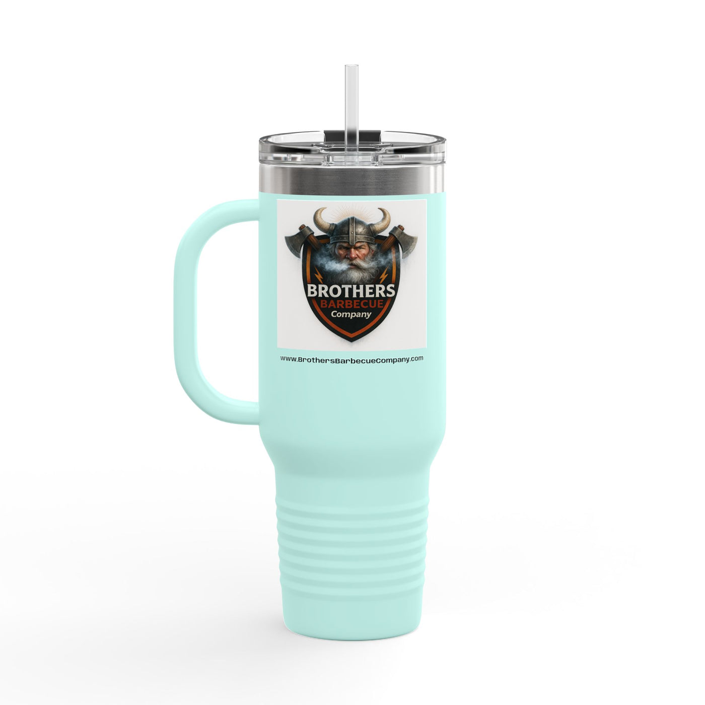 Grill Master Insulated Travel Mug, 40oz | Perfect Gift for BBQ Lovers, Outdoor Adventures, Summer Parties, Father's Day Gift, Road Trips