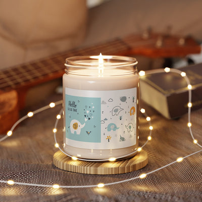 Whimsical Baby Shower Scented Candle, Perfect for Newborn Gifts, Nursery Décor, Soothing Aromatherapy, Unique Party Favors