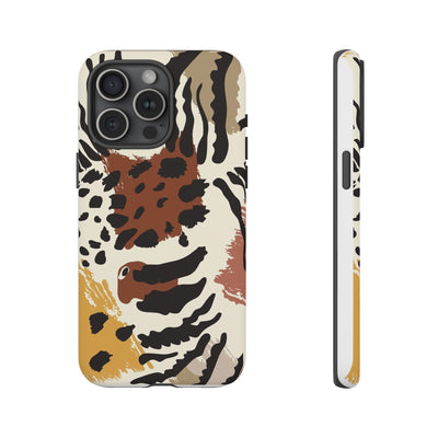 Tough Cases Phone Case with Bold Animal Print, Stylish Phone Cover, Protective Phone Shell, Trendy Gift for Her, iPhone Case, Artful [...]