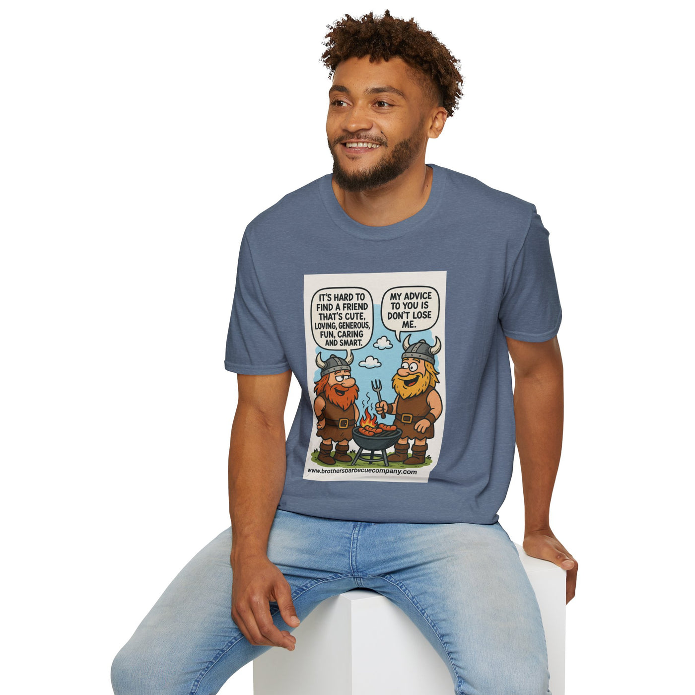 Funny Viking Quote Unisex T-Shirt, Humor Tee, Casual Wear, Gift for Friends, Unique Design, Versatile Style