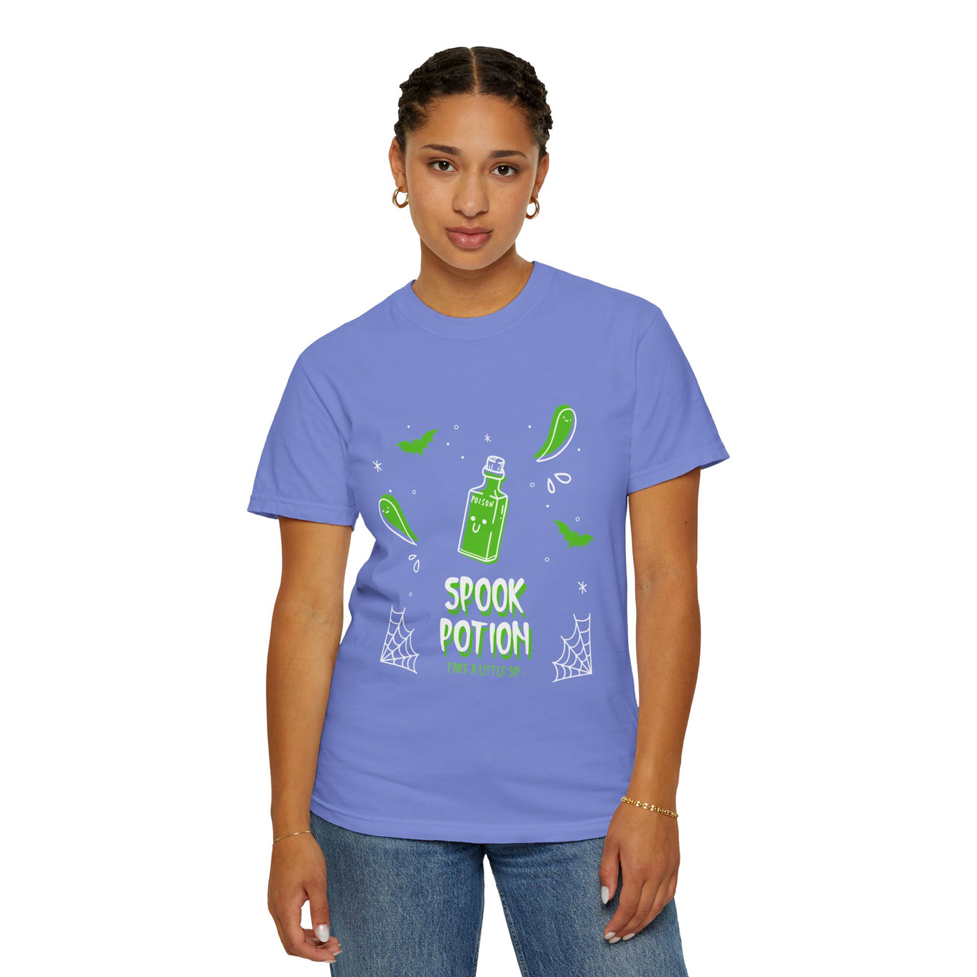 Spooky Potion Unisex T-Shirt - Halloween Tee, Funny Gift, Cute Fall Fashion, Ghosts, Trick-or-Treat, Casual Outfit