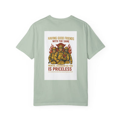 Firefighter Brotherhood T-Shirt | Gift for Firemen, Barbecue Apparel, Mental Health Awareness, Casual Wear, Unique Firefighter Gift