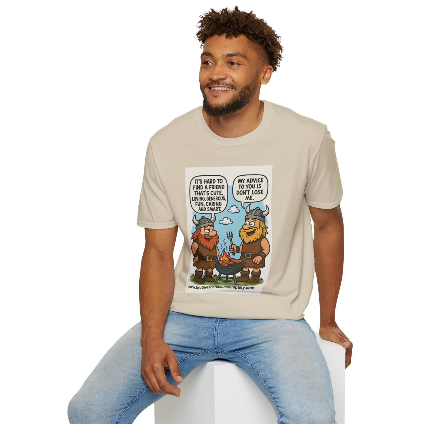 Funny Viking Quote Unisex T-Shirt, Humor Tee, Casual Wear, Gift for Friends, Unique Design, Versatile Style