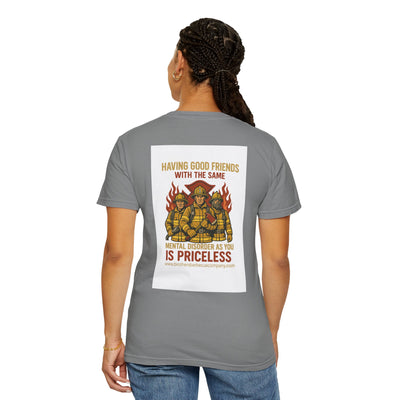 Firefighter Brotherhood T-Shirt | Gift for Firemen, Barbecue Apparel, Mental Health Awareness, Casual Wear, Unique Firefighter Gift