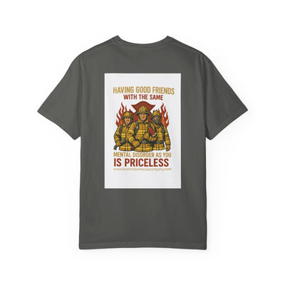 Firefighter Brotherhood T-Shirt | Gift for Firemen, Barbecue Apparel, Mental Health Awareness, Casual Wear, Unique Firefighter Gift