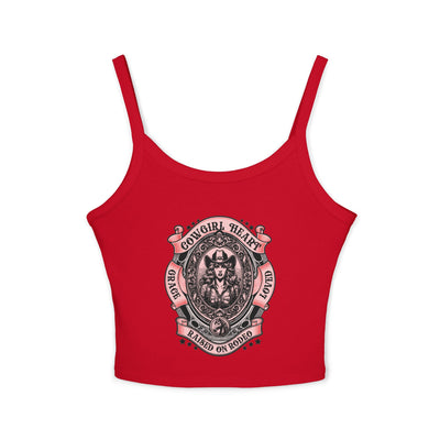 Stylish Cowgirl Heart Tank Top for Women, Cute Summer Shirt, Western Themed Apparel, Festival Clothing, Casual Outfit
