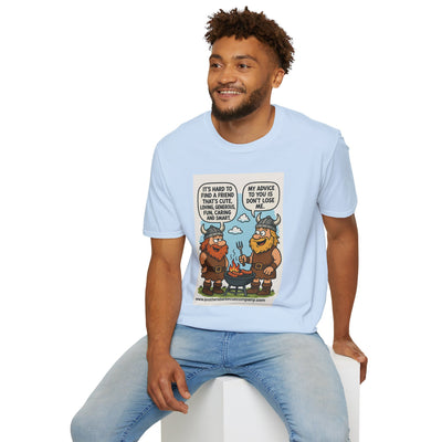 Funny Viking Quote Unisex T-Shirt, Humor Tee, Casual Wear, Gift for Friends, Unique Design, Versatile Style