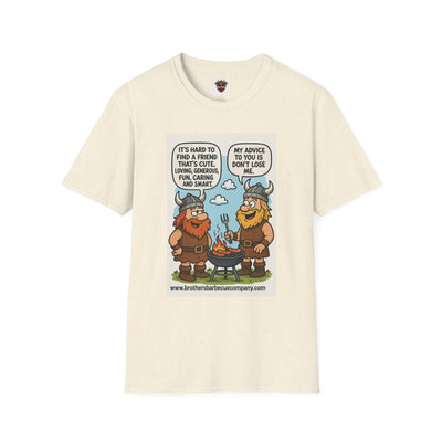 Funny Viking Quote Unisex T-Shirt, Humor Tee, Casual Wear, Gift for Friends, Unique Design, Versatile Style