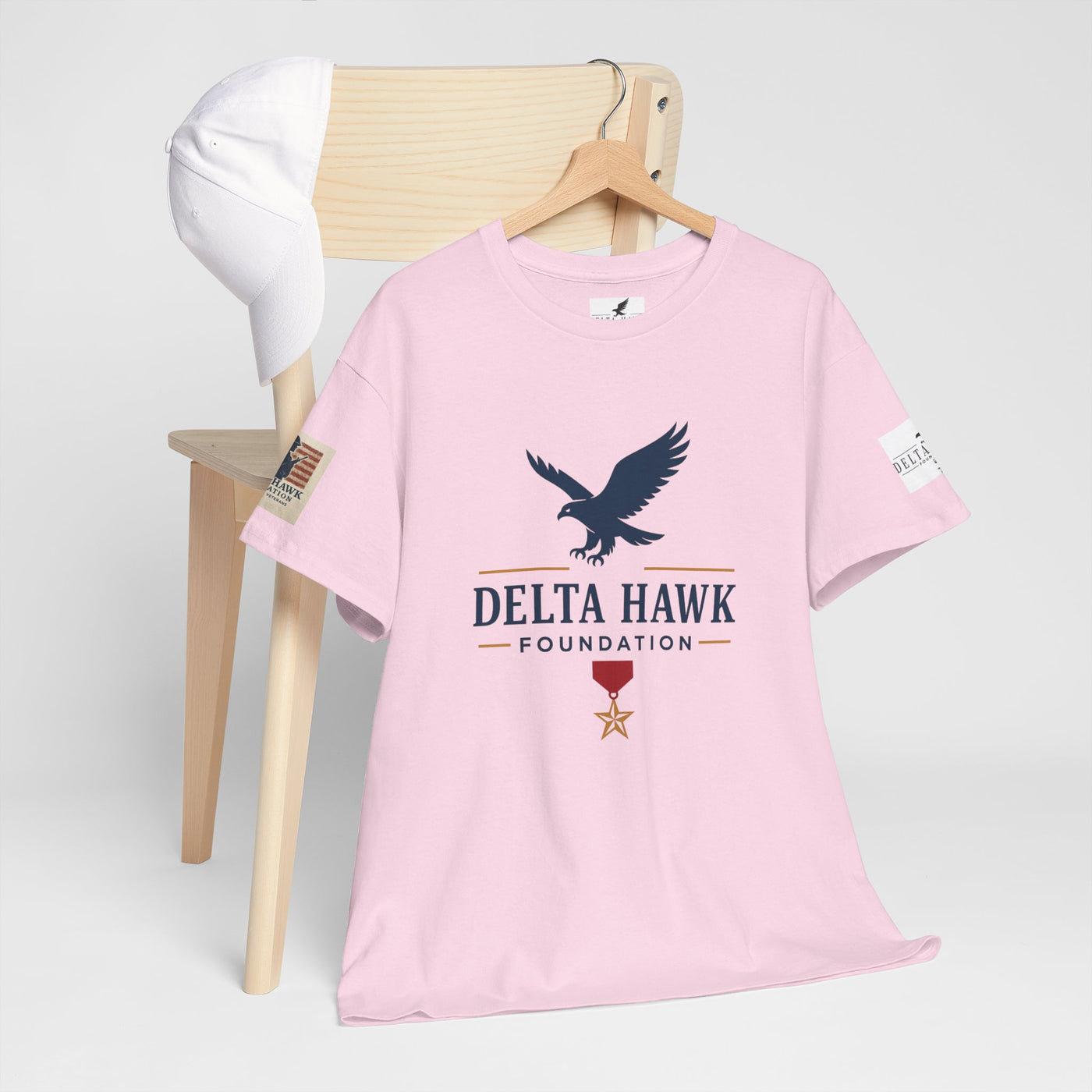 Patriotic Warrior Tee - Delta Hawk Foundation