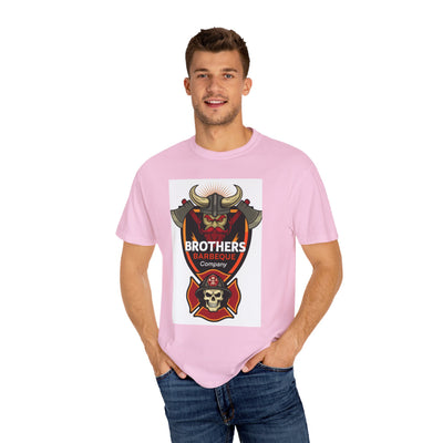 Firefighter Brotherhood T-Shirt | Gift for Firemen, Barbecue Apparel, Mental Health Awareness, Casual Wear, Unique Firefighter Gift