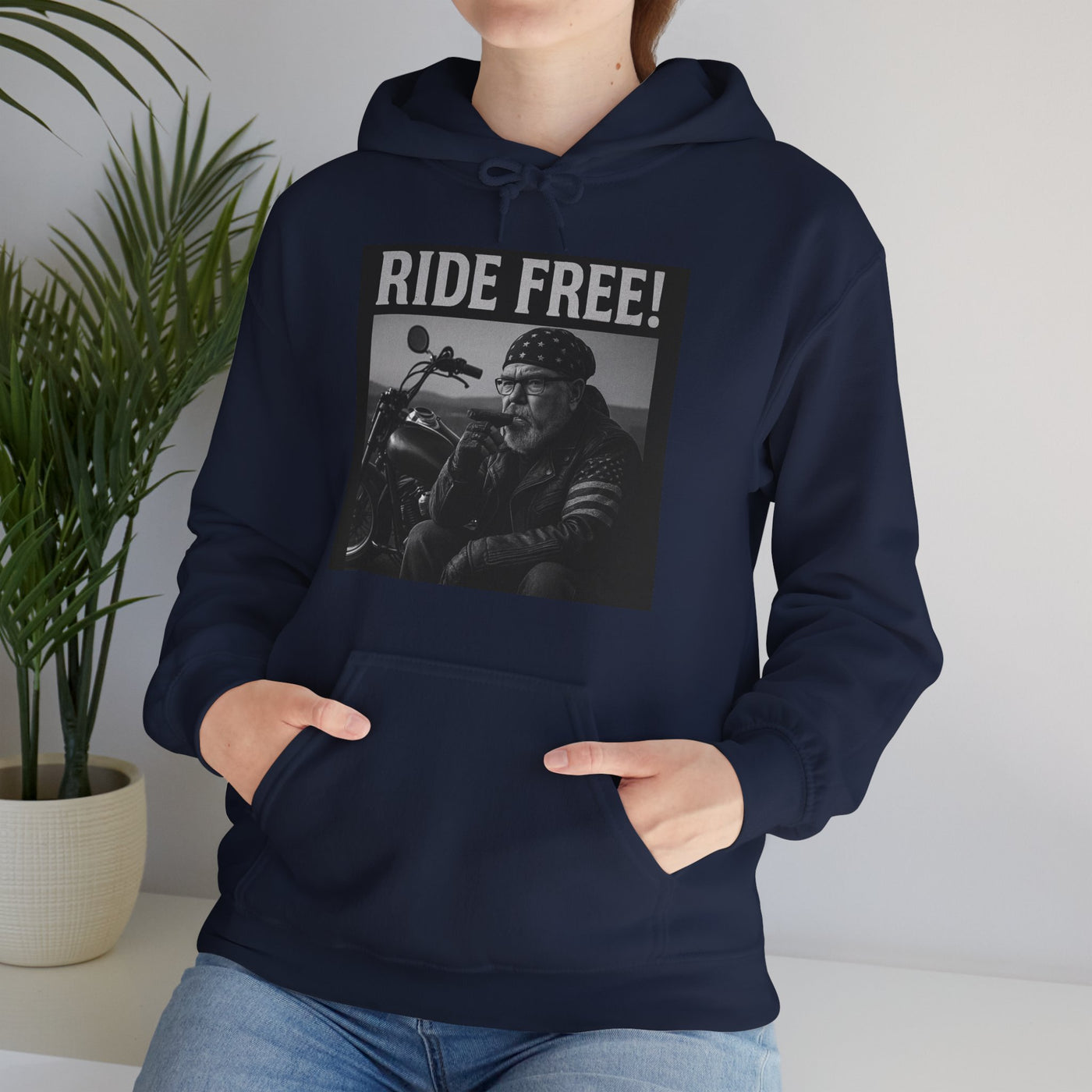 Ride Free! Unisex Heavy Blend Hooded Sweatshirt - Biker Style Hoodie, Motorcycle Apparel, Gift for Motorcycle Enthusiasts, Perfect for [...]