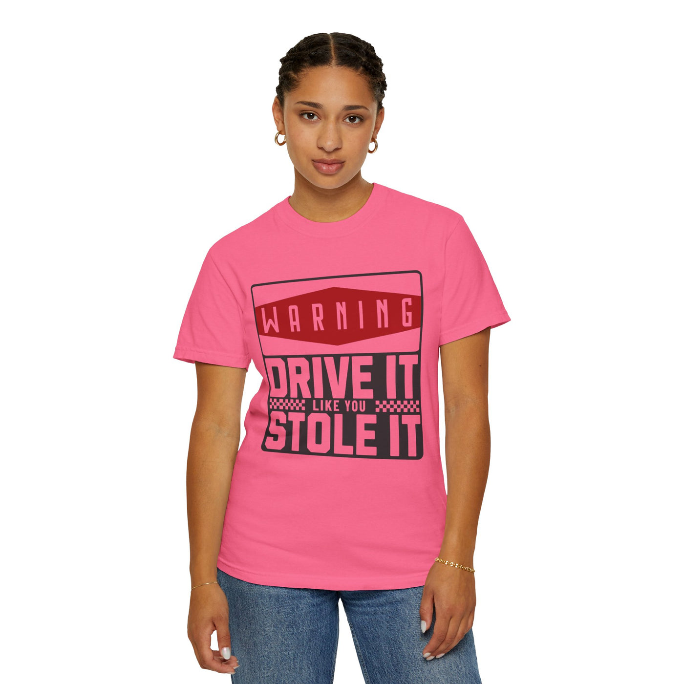 Funny Car Enthusiast T-shirt, Drive It Like You Stole It Tee, Automotive Humor Shirt, Gift for Gearheads, Casual Unisex Top