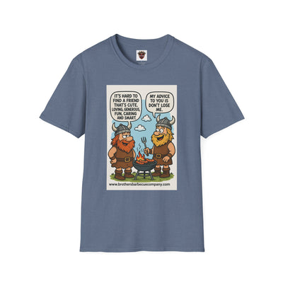 Funny Viking Quote Unisex T-Shirt, Humor Tee, Casual Wear, Gift for Friends, Unique Design, Versatile Style