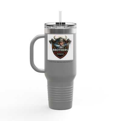 Grill Master Insulated Travel Mug, 40oz | Perfect Gift for BBQ Lovers, Outdoor Adventures, Summer Parties, Father's Day Gift, Road Trips