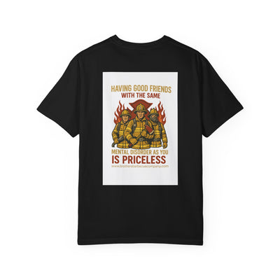 Firefighter Brotherhood T-Shirt | Gift for Firemen, Barbecue Apparel, Mental Health Awareness, Casual Wear, Unique Firefighter Gift
