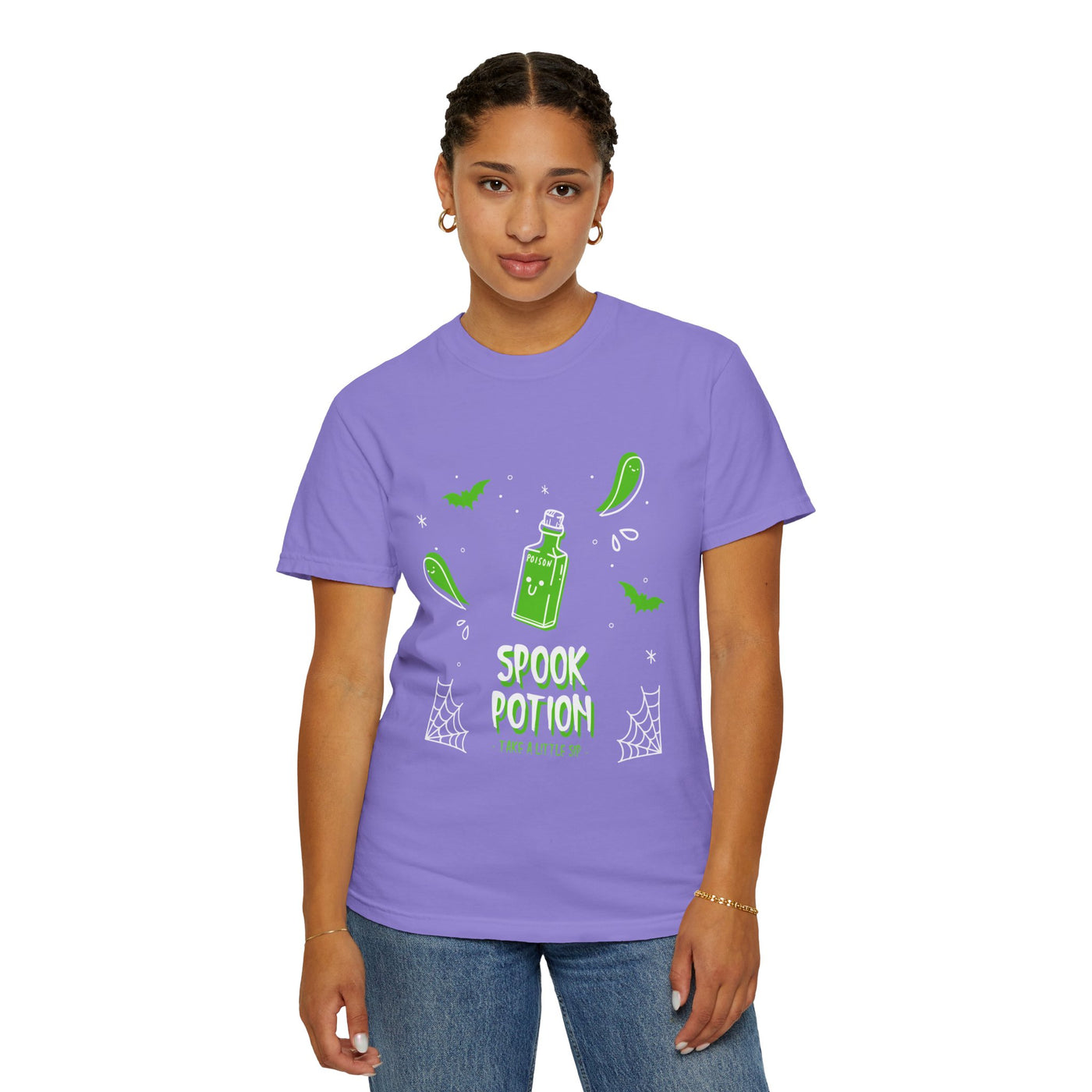 Spooky Potion Unisex T-Shirt - Halloween Tee, Funny Gift, Cute Fall Fashion, Ghosts, Trick-or-Treat, Casual Outfit