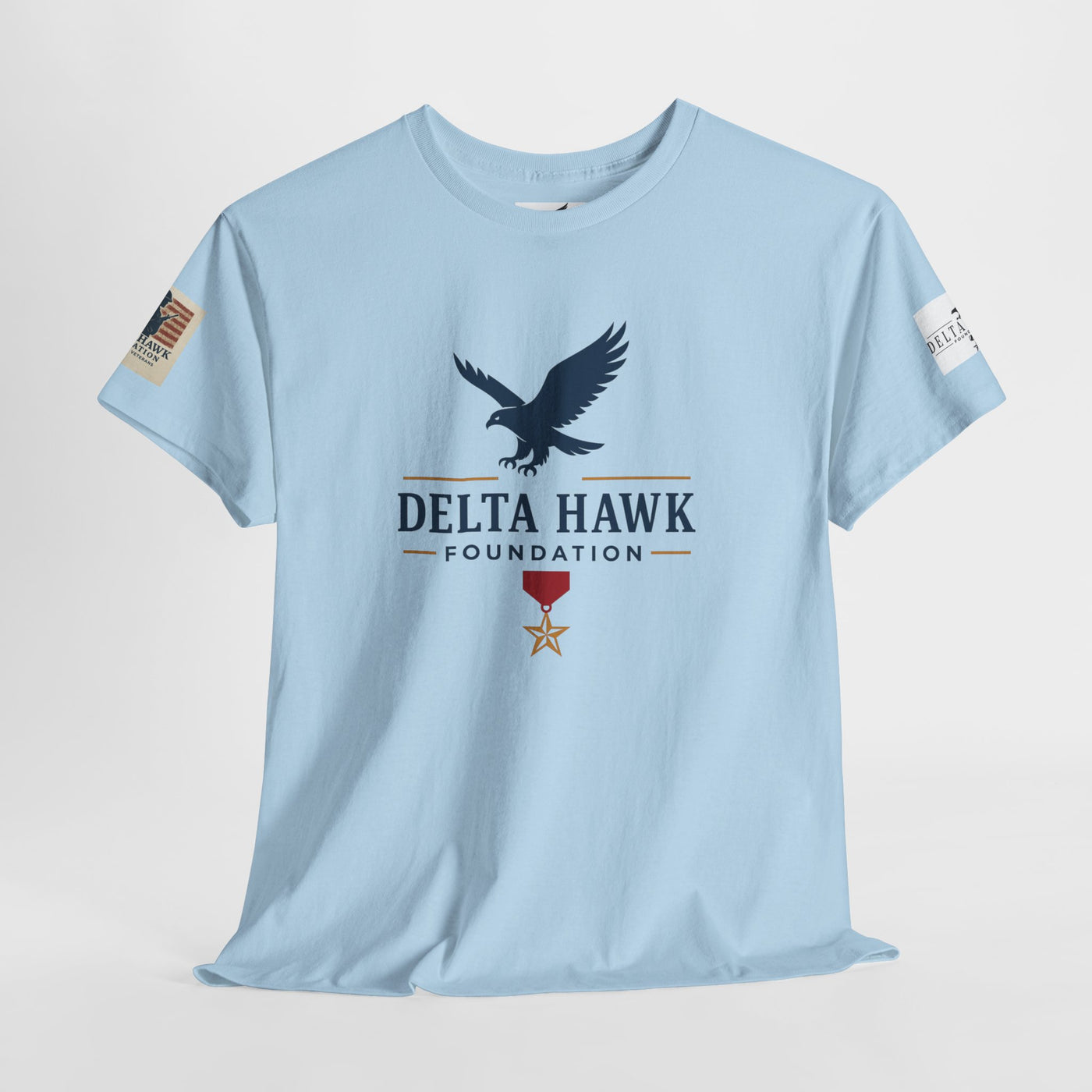 Patriotic Warrior Tee - Delta Hawk Foundation