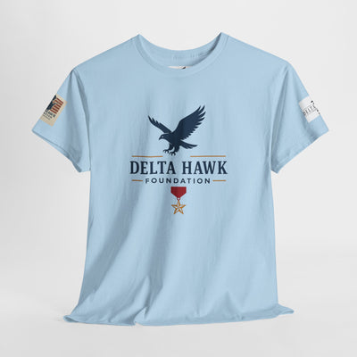 Patriotic Warrior Tee - Delta Hawk Foundation