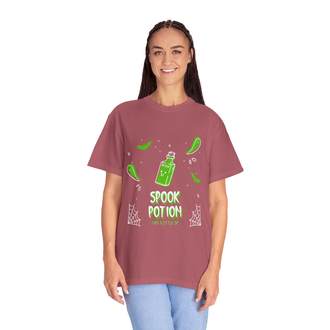 Spooky Potion Unisex T-Shirt - Halloween Tee, Funny Gift, Cute Fall Fashion, Ghosts, Trick-or-Treat, Casual Outfit