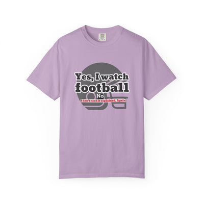 Football Fan T-Shirt, Unisex Casual Tee, Game Day Shirt, Sports Humor Top, Gift for Him or Her
